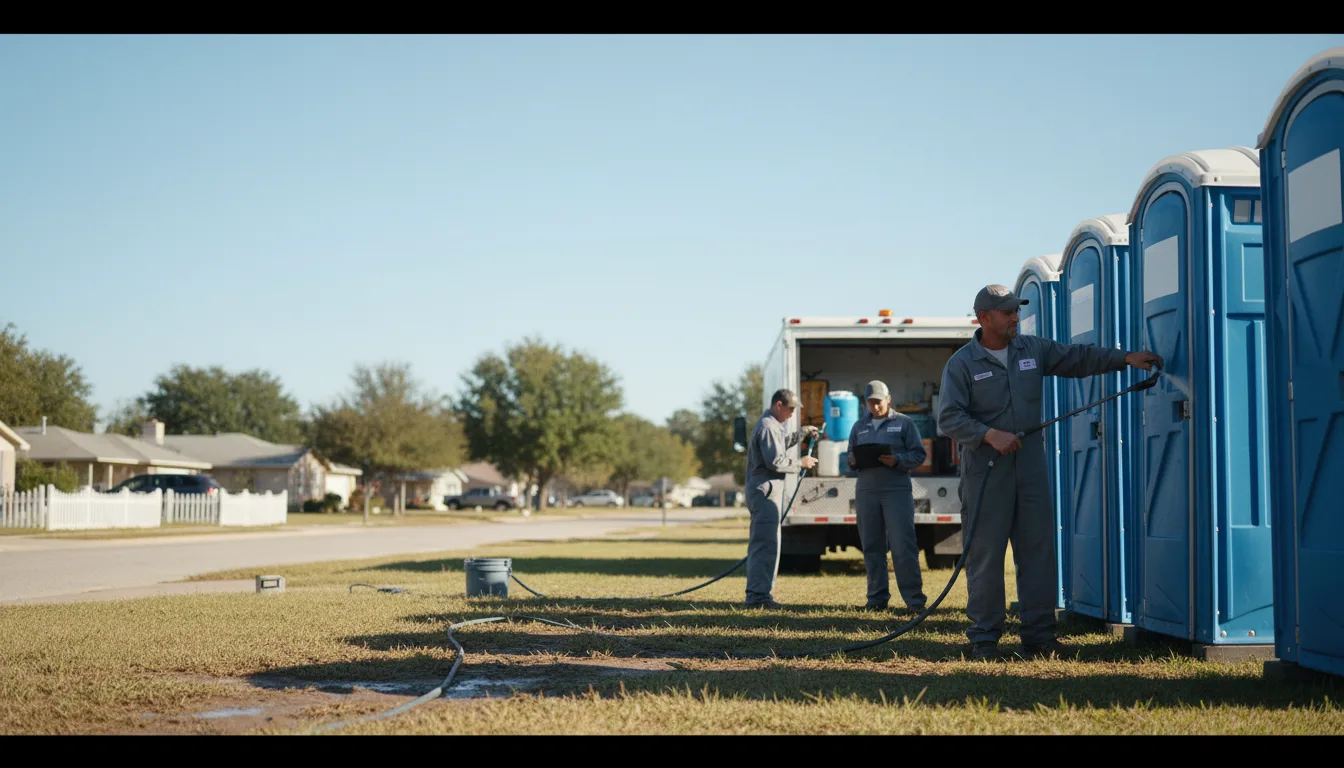 Long-Term Portable Toilet Rental in Farmington, AR near me
